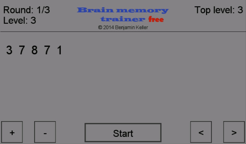 Brain memory trainer free截图4