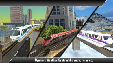 Europe Train Driving Simulator 3D截图1