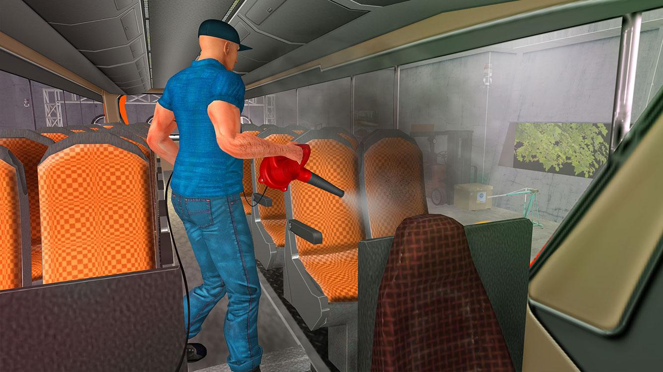 Bus Mechanic Simulator Game 3D截图4