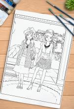 BFF - Fashion Girlfriends Painting Game截图5