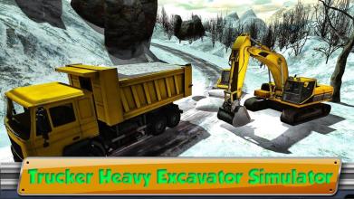 Trucker Heavy Excavator Simulator截图1