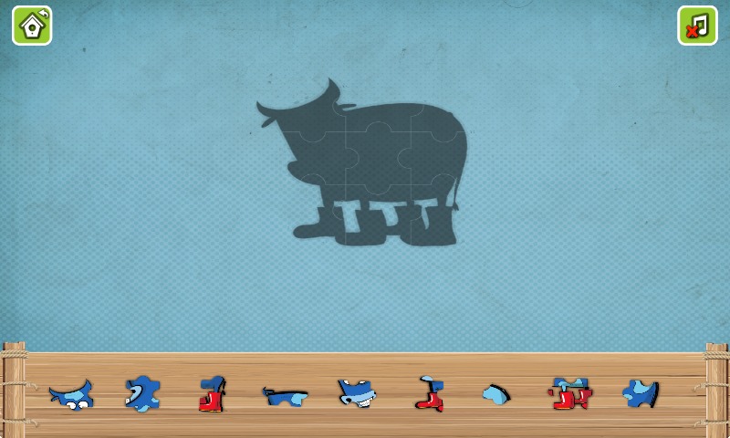 Funny Cows Puzzle截图2