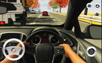 In Car Racing : Highway Road Traffic Racer Game 3D截图2