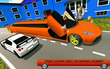 Limo Taxi Driving Simulator: VIP Pick & Drop截图2