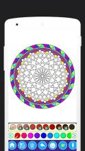 Mandala Coloring Book - Coloring Book Game截图4