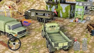 Us Army Truck Adventure 2018:Best Parking Car Game截图1