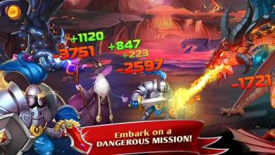 Tap Knights - Fantasy RPG Battle Clicker截图1