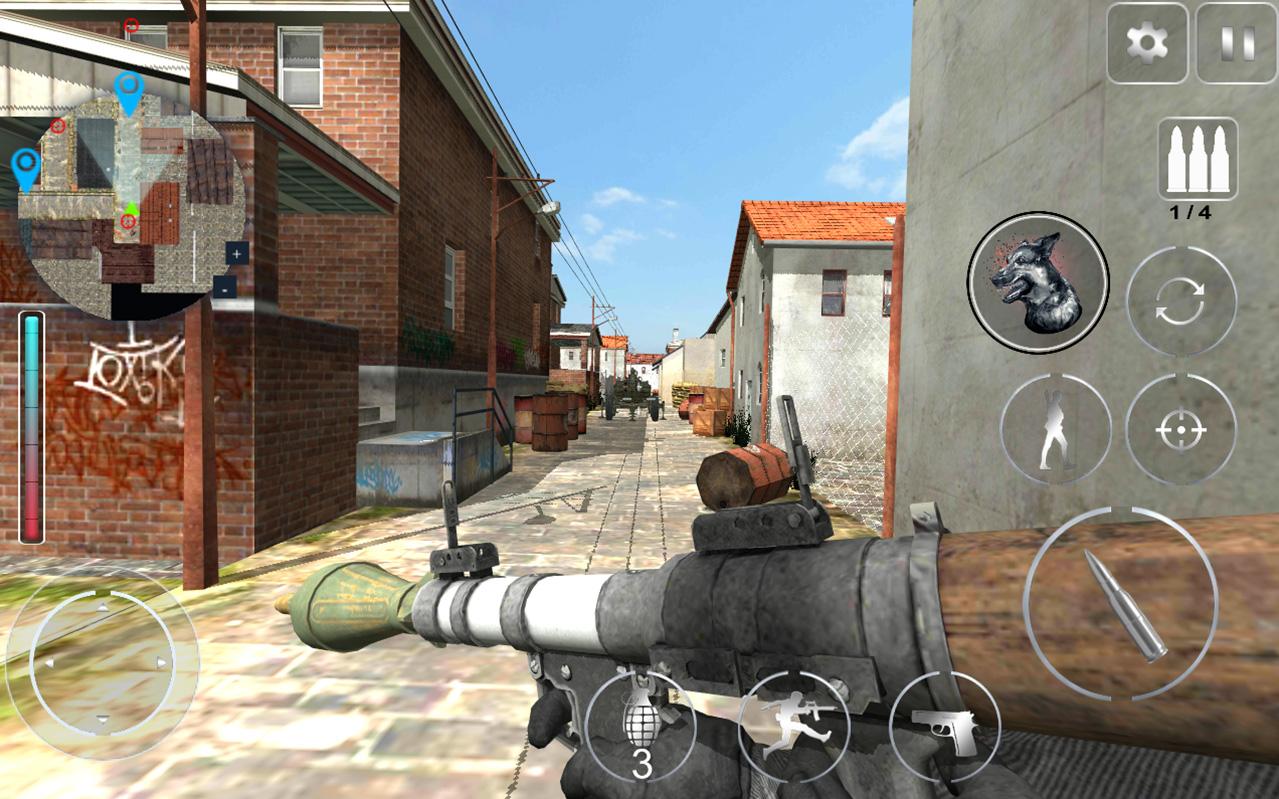 Lara Croft FPS Secret Agent : Shooter Action Game截图5