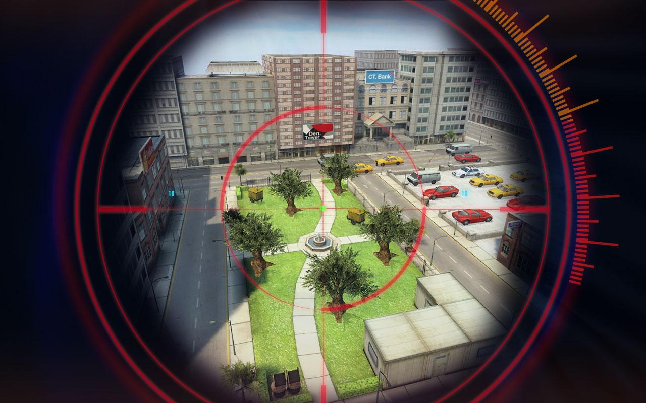 Sniper Versus Bank Robbers: City Heist Shooter截图2