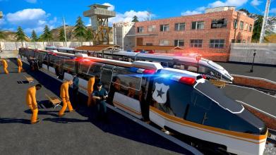 Police Train Simulator 3D: Prison Transport截图1