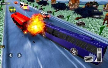 Bus traffic racer : Endless highway racing fever截图5