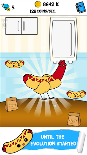 Hotdog Evolution Clicker Game截图2