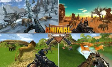 FPS Animal Shooting - Jungle Wild Animal Simulator截图5