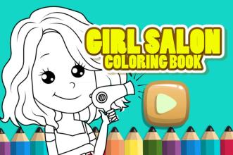 Sweet Girl Salon Coloring - Kids Education截图5