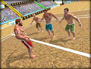 Kabaddi Fighting - Knockout Wrestling Game截图1