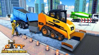 City Road Construction Simulator: Heavy Machinery截图4