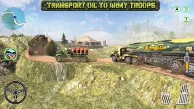 Army Oil Tanker Hill Transport截图1