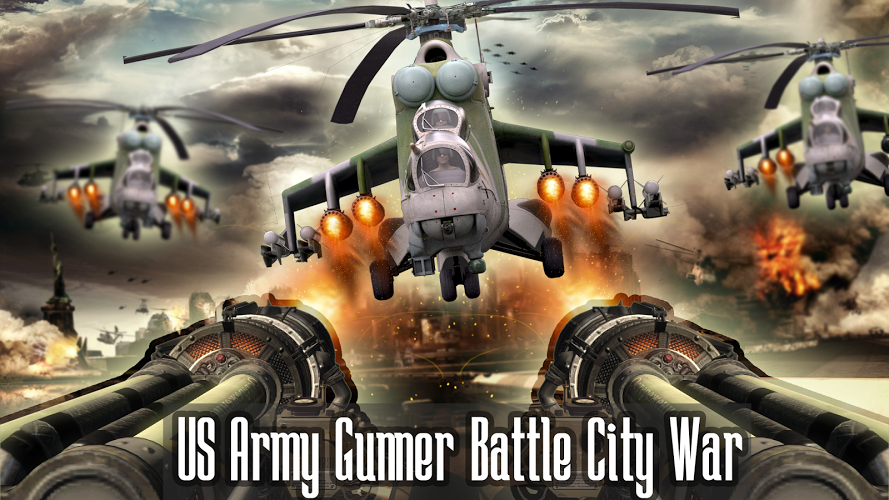 US Army Gunner Battle City War截图1