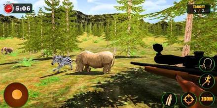 Lion Hunting Season 2018: Shooting Jungle Animals截图3