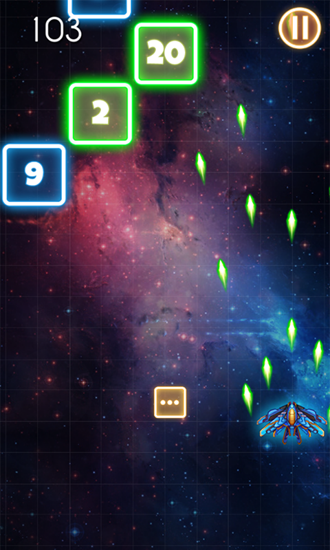 Neon Blocks Shooter截图2