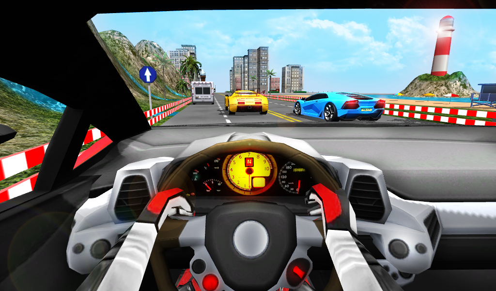 Racing In Car Turbo截图5