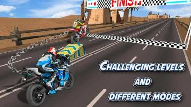 Chained Bike Highway Race截图1