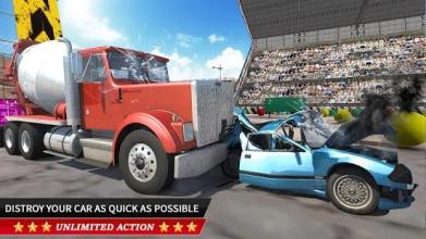 Truck Crash City Racing Stunts Simulator截图2