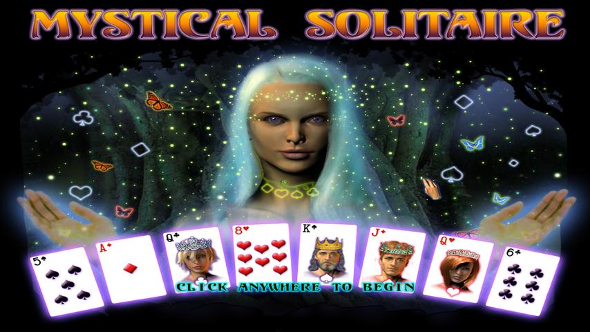 Mystical Solitaire Lite截图1