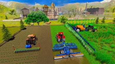 Farming Simulator Game 2018 – Real Tractor Drive截图4