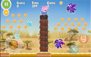 super pappa adventure pig world截图3