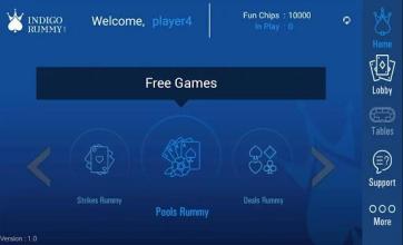 Indigo Rummy - Play Free Rummy Online截图5