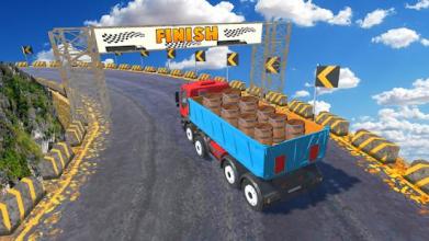 Offroad Cargo Truck Driving: Euro Truck Games 3D截图1