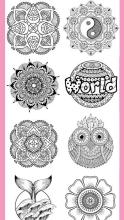 Mandala Coloring Book - Coloring Book Game截图5