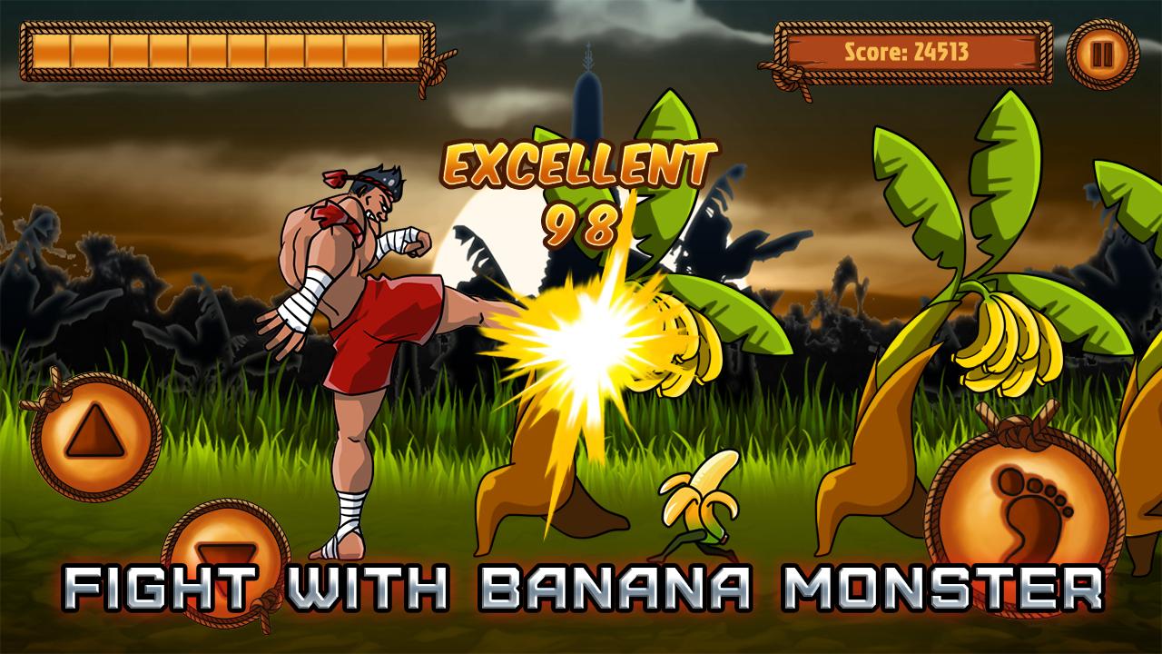 Banana Attack - Muay Thai Game截图2