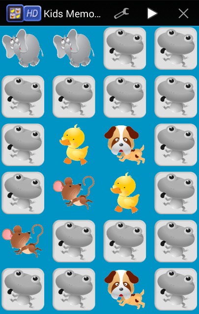 Memory Game for Kids - Animals截图2