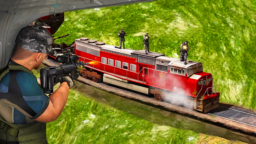 Advance Train Sniper Shooter截图2