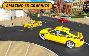 Taxi Parking : City Driver Passenger Transport 3D截图3