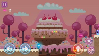 Red boy and Blue girl - Candy World Adventure截图3