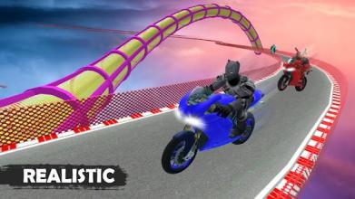 Superheroes Bike Stunts Scraper - Thumb截图1