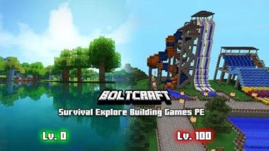 Bolt Craft Survival Explore Building Games PE截图1