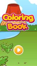 Coloring Pages to learn colors With Dinosaurs截图1