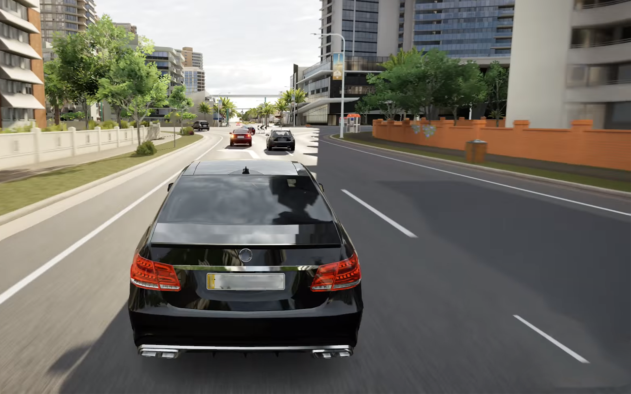 Car Driving Mercedes AMG Simulator截图1