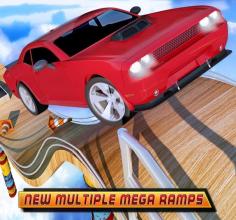 Impossible Mega Ramp: Monster Car Stunts Challenge截图5