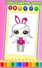 Lol surprise Dolls Coloring Game截图4