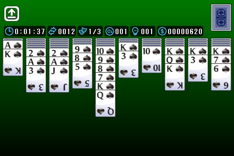 Spider Solitaire JKR截图2