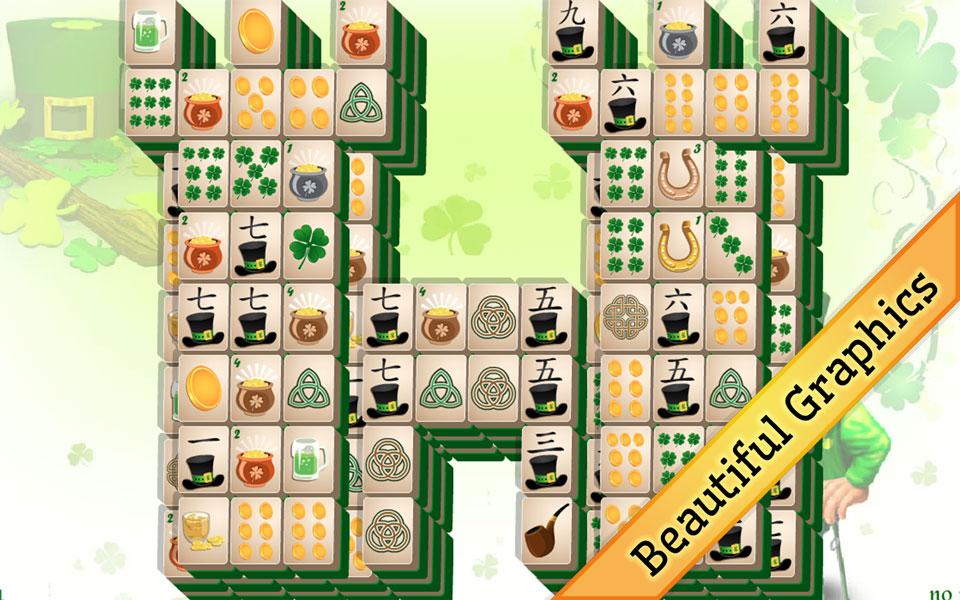 St. Patrick's Day Mahjong截图3