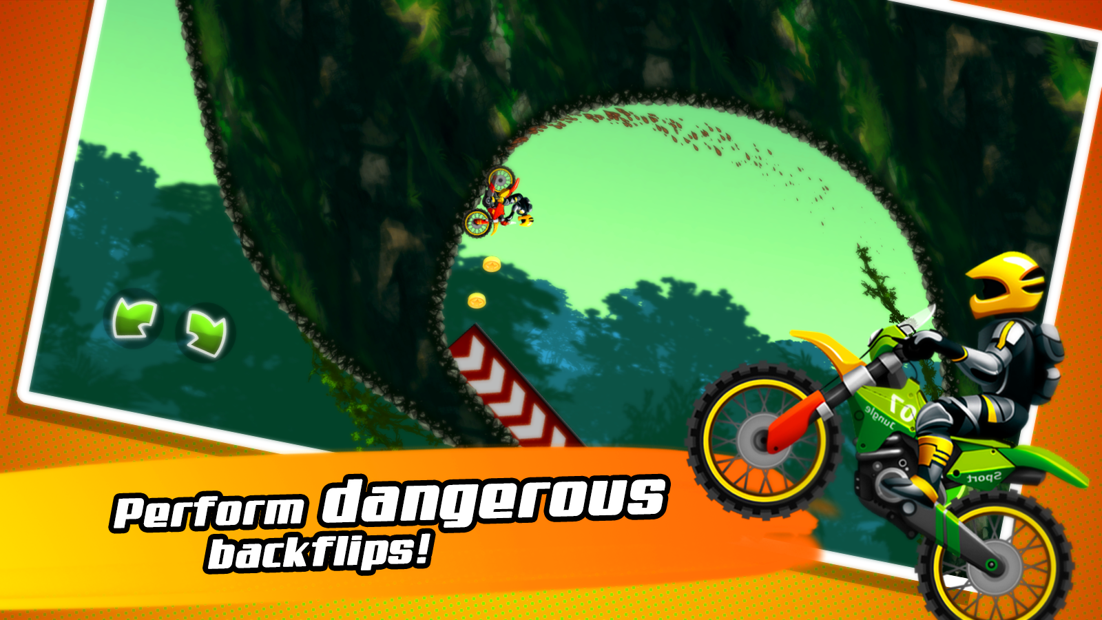 Jungle Motocross Kids Racing截图4