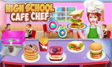 High School Cafe Chef: Cashier Girl Cash Register截图1