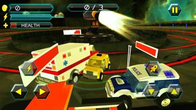 Crazy Crash Drive : Sci fi Racing Arenas截图1