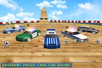 US Police Car Stunt Mega Ramp Racing截图3